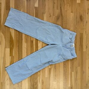 Target High-Rise Wide-Leg Jeans in Light Blue
